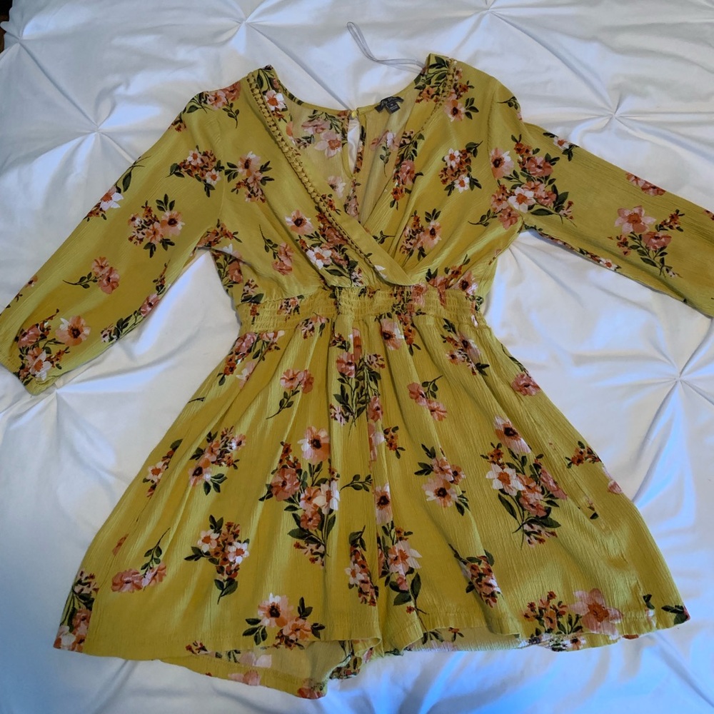 Yellow Women romper!